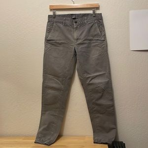 Vince grey chino joggers (28”)